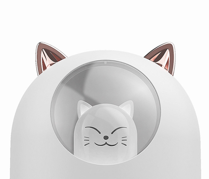 Garduru - Ultraschall Aroma Diffuser & Luftbefeuchter im niedlichen Katze-Design
