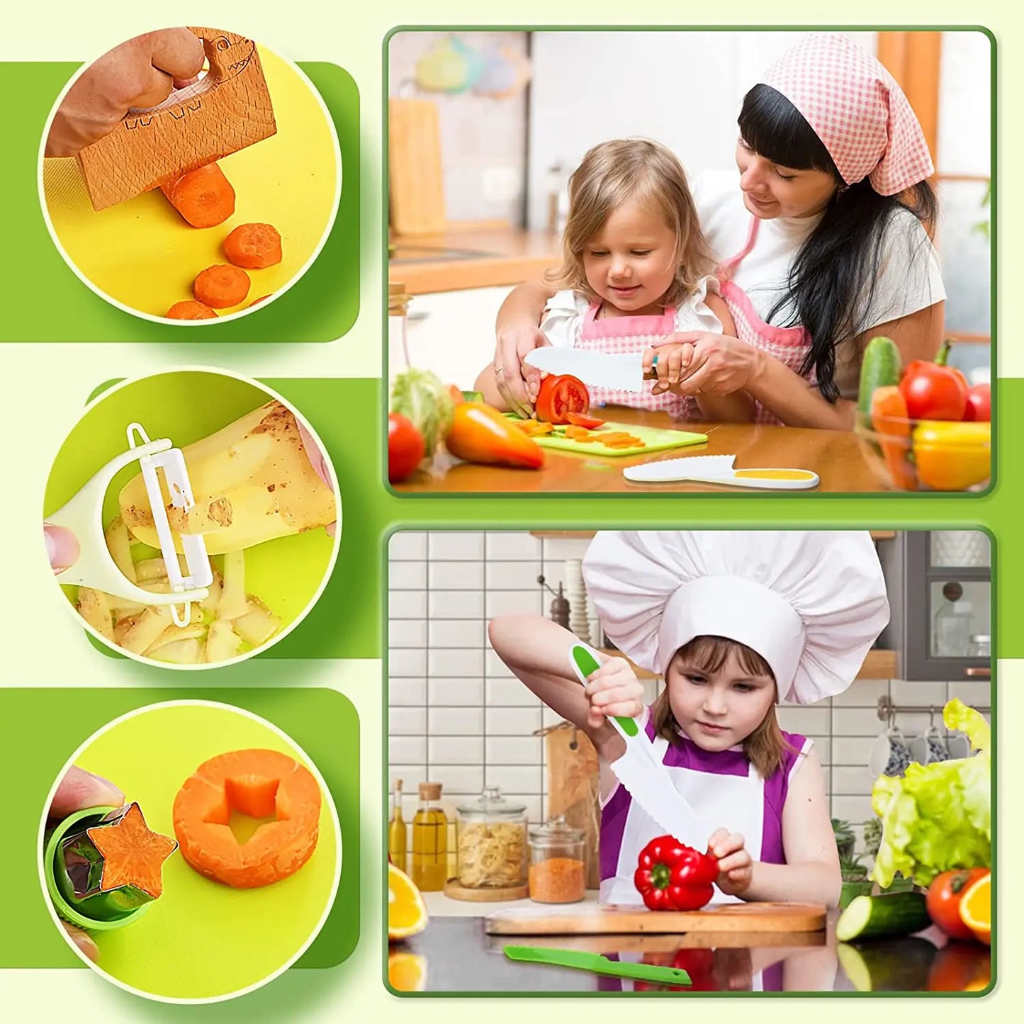 Sichere Küchenset für Kinder - Junior Chef Set™