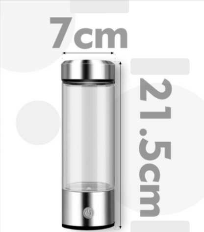 Wasserflasche mit Wasserstoff | Wiederaufladbare BPA-freie Flasche für das Fitnessstudio