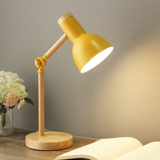 Garduru - Nordic LED Schreibtischlampe aus Holz