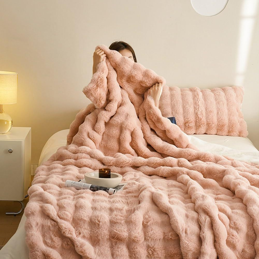 Decke Weich Fleece Warm Wendewurf