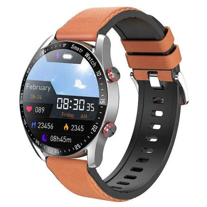 Smart Fitness Tracker Uhr mit Metallarmband