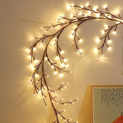 Leuchtende Baumzweig Dekor LED Wandlicht