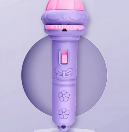 Kinderprojektor-Taschenlampe – Lustige Taschenlampe mit wechselbaren Folien