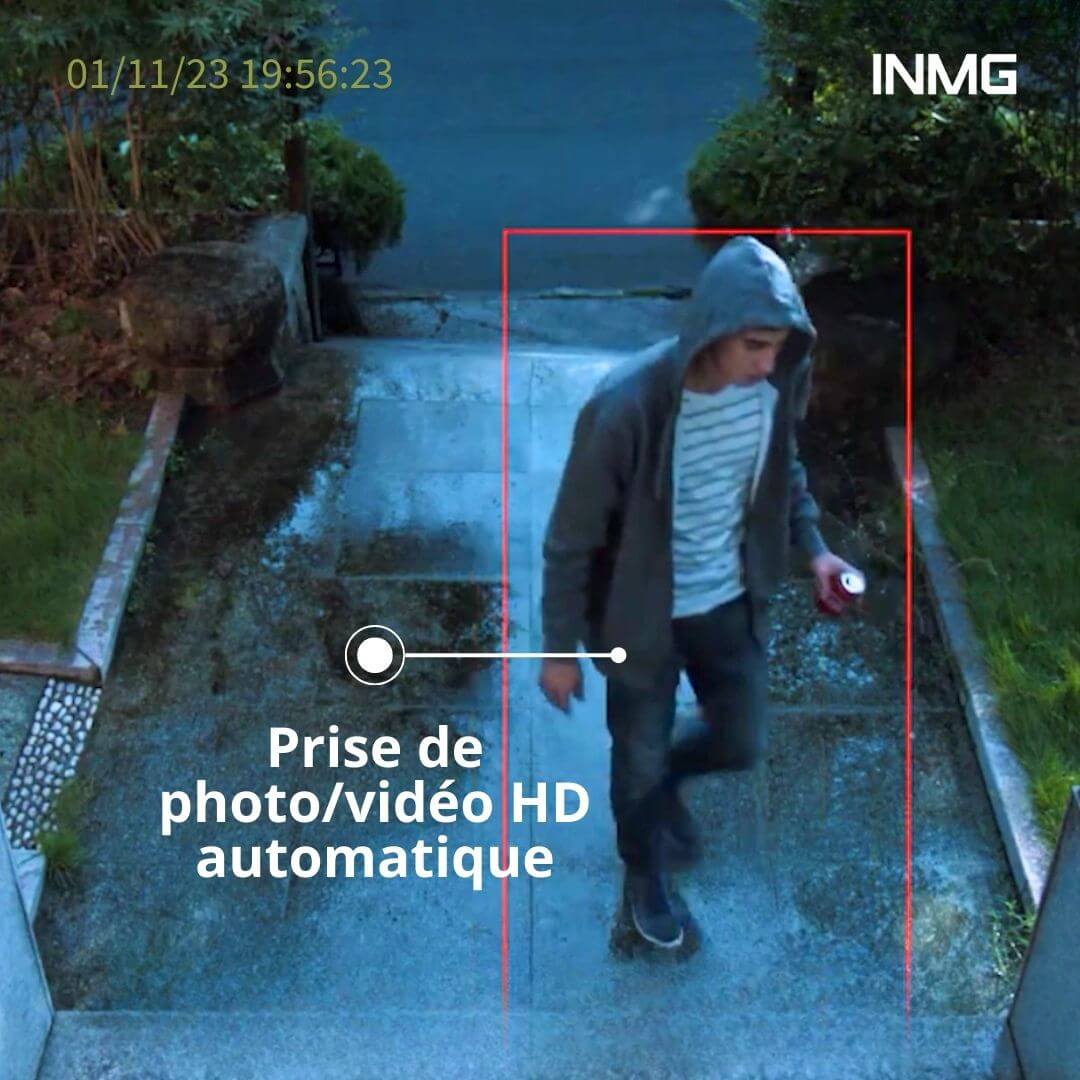 SoliGuard Überwachungskamera – Solar, HD, Bewegungserkennung, Nachtsicht, motorisierte Drehkuppel