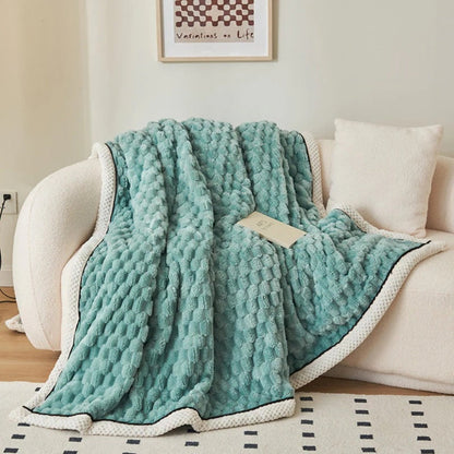 LuxeHaven – Ultimative weiche Sherpa-Fleece-Decke für pure Entspannung