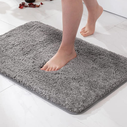 Ultra-weiche Badematte rutschfest – schnell trocknendes Mikrofaser 50 x 80 cm für luxuriösen Komfort und Sicherheit im Badezimmer