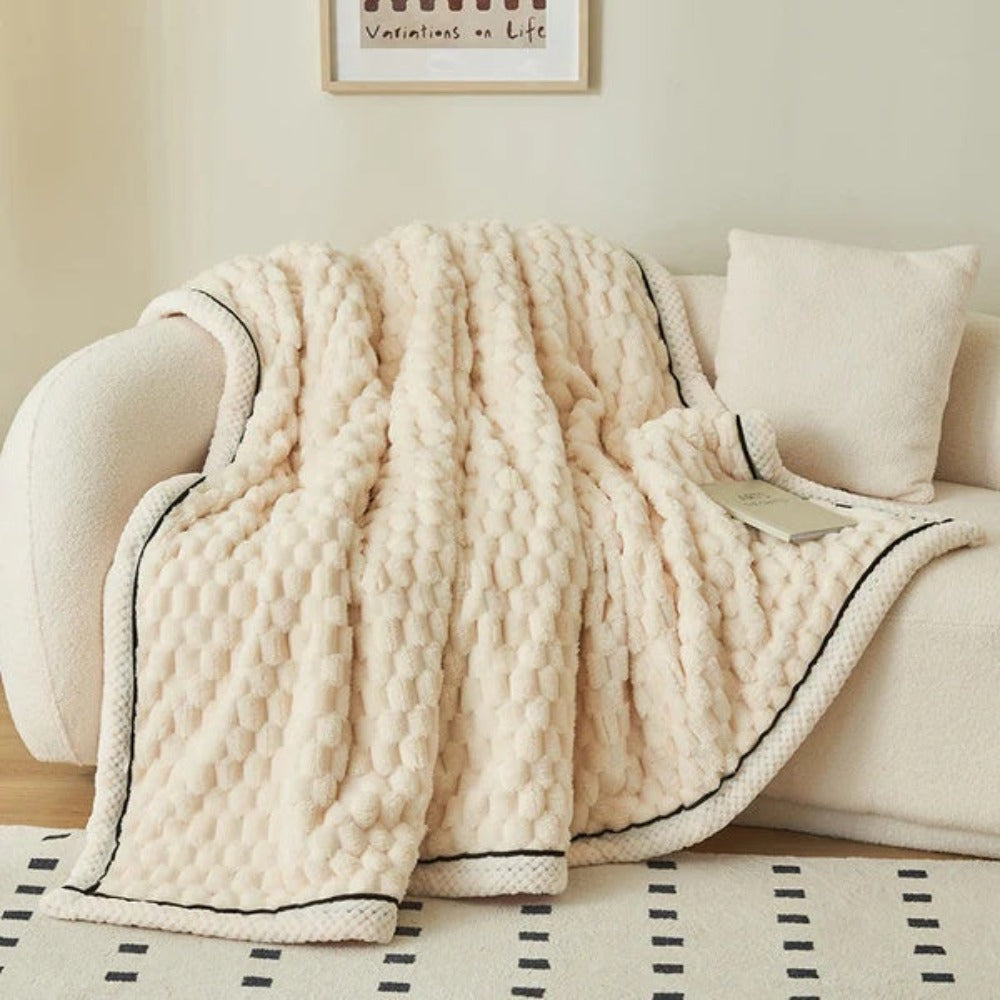 LuxeHaven – Ultimative weiche Sherpa-Fleece-Decke für pure Entspannung
