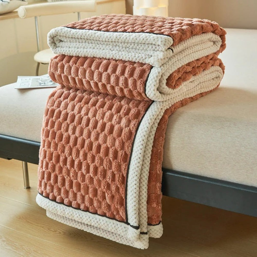 LuxeHaven – Ultimative weiche Sherpa-Fleece-Decke für pure Entspannung