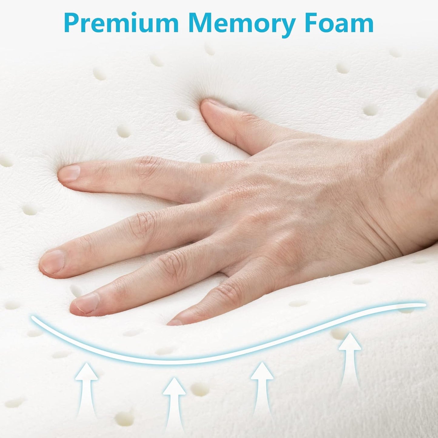 Garduru Comfort Memory Foam Kissen für erholsamen Schlaf