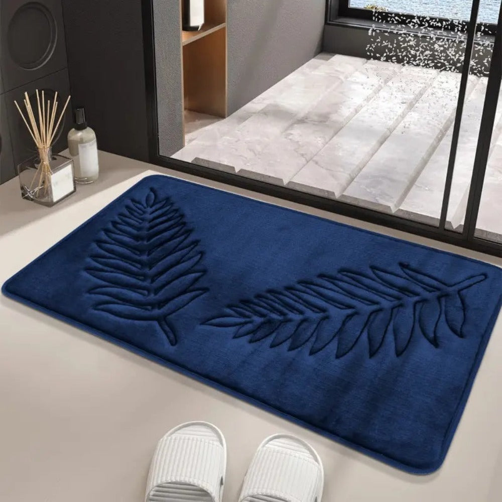 VelvoLuxe – Luxuriöse Memory Foam Badteppich Set für ultimativen Komfort