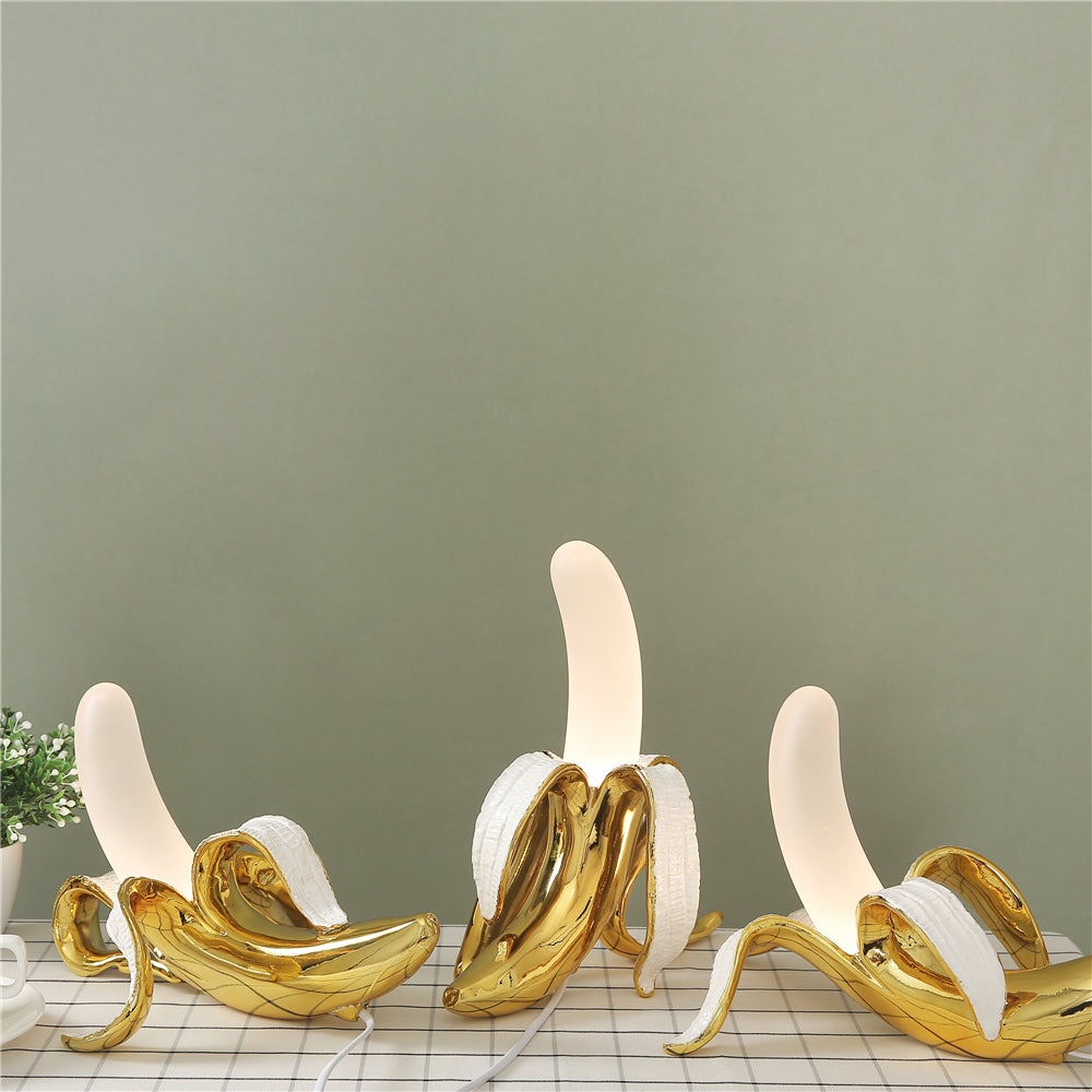 Tischlampe Art Déco - Elegantes Design aus Metall und Harz mit LED