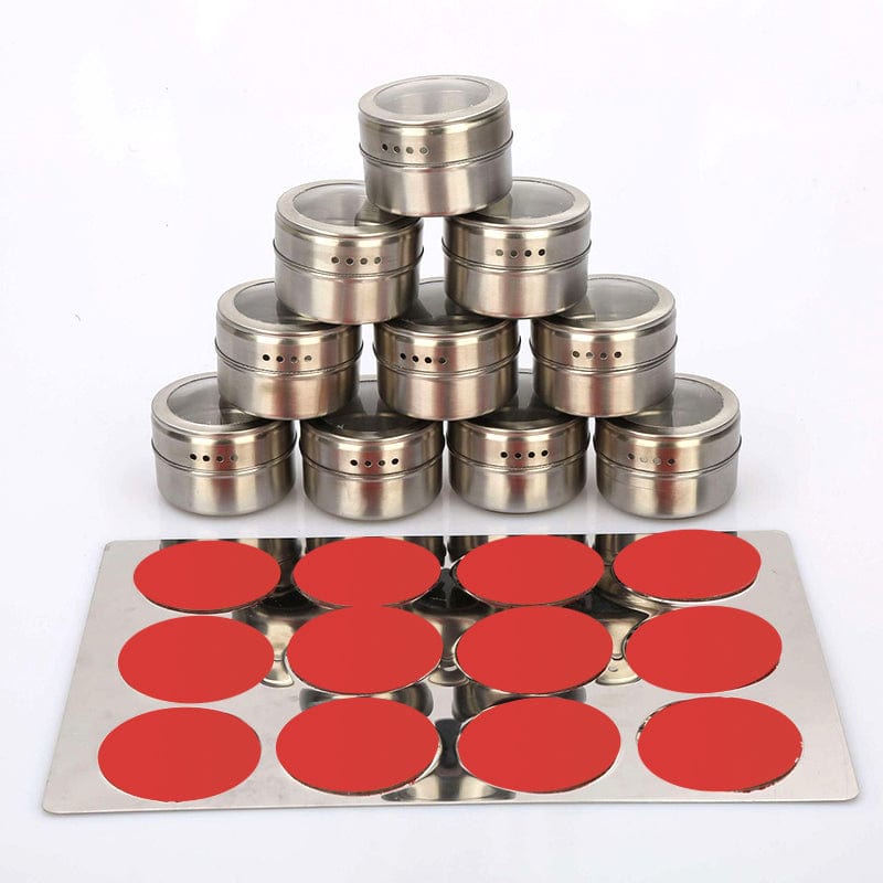 Set von Edelstahl Vorratsbehältern - HomyClass