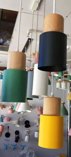 Garduru - Nordischer Macaron Zylinder-Aluminium 1-lichts LED Hängeleuchte