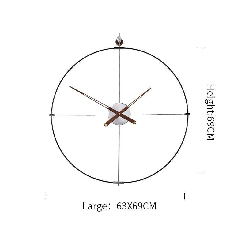Imperialistische Uhr Wanddekoration