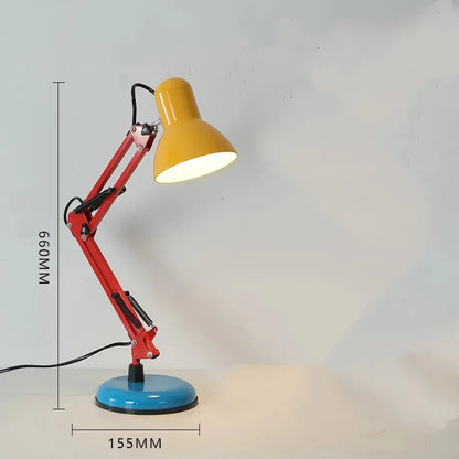 Industrielle Teleskoparm Steh- & Tischlampe