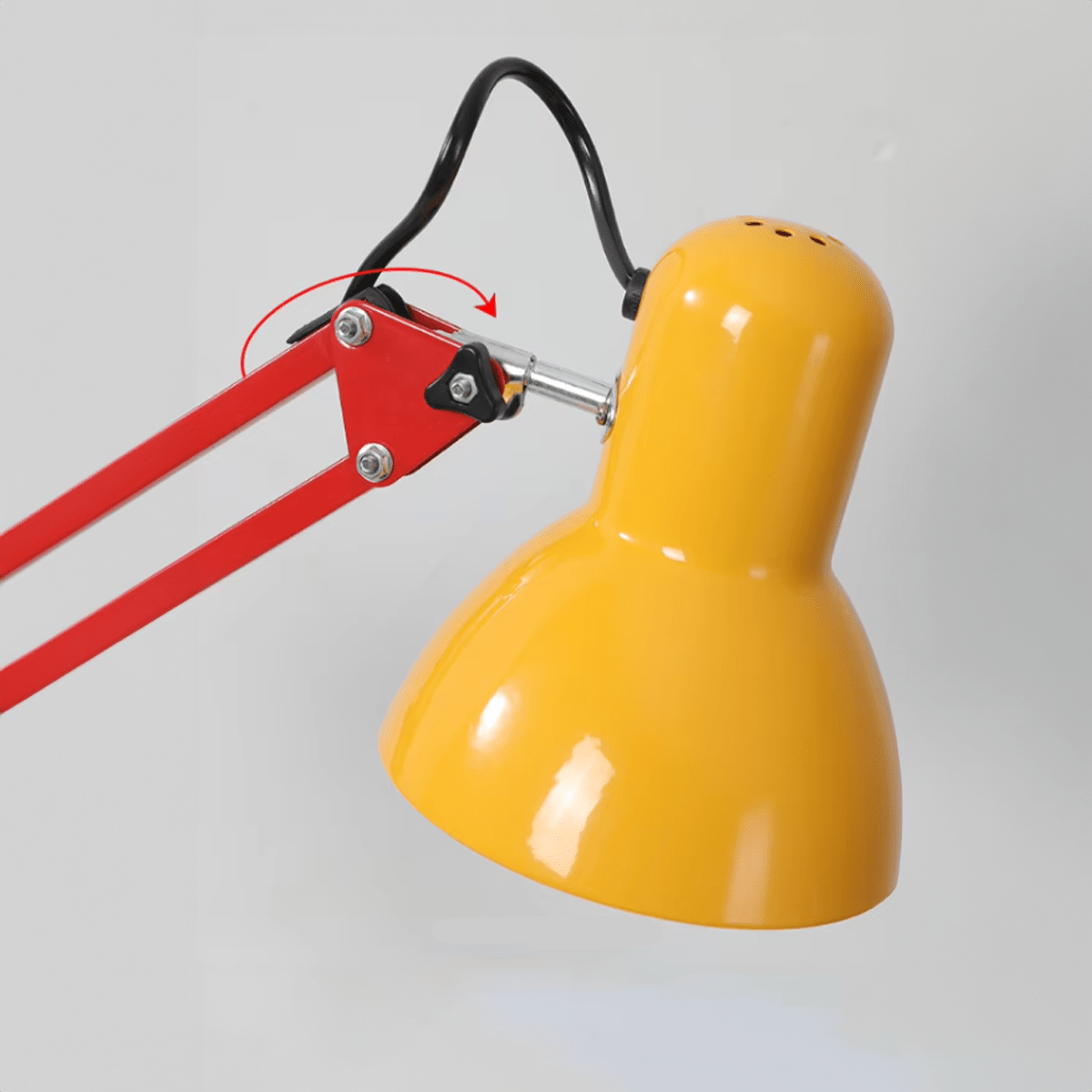 Industrielle Teleskoparm Steh- & Tischlampe