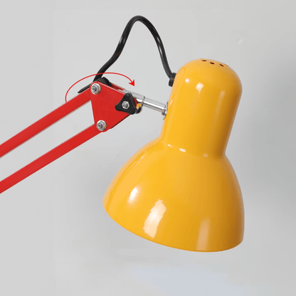 Industrielle Teleskoparm Steh- & Tischlampe