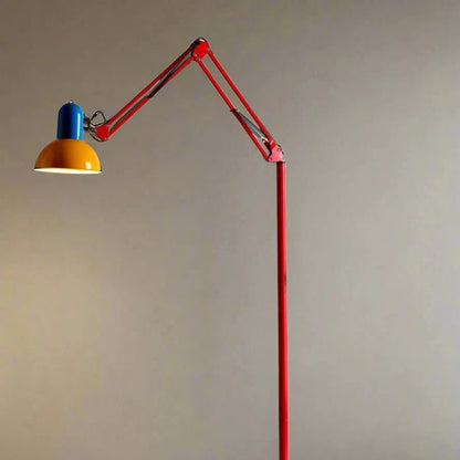 Industrielle Teleskoparm Steh- & Tischlampe