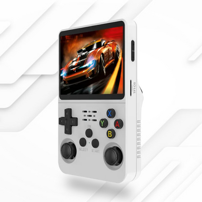 Tragbare Pocket-Konsole Infinity – Über 20.000 Retro-Spiele, 3,5"-Bildschirm, TV-Anschluss, Langlebiger Akku