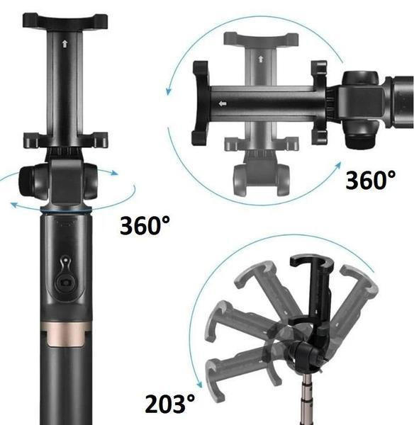 Luxora Smart 3D Smartphone-Stabilisator mit Bluetooth-Fernbedienung