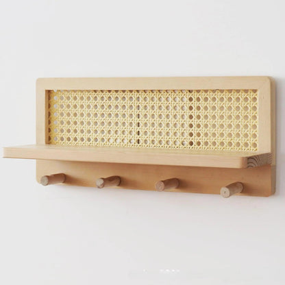 Design-Wandregal mit Haken – Minimalismus für Bad & Küche