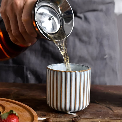 Japanischer Retro-Stil Keramiktasse aus Porzellan