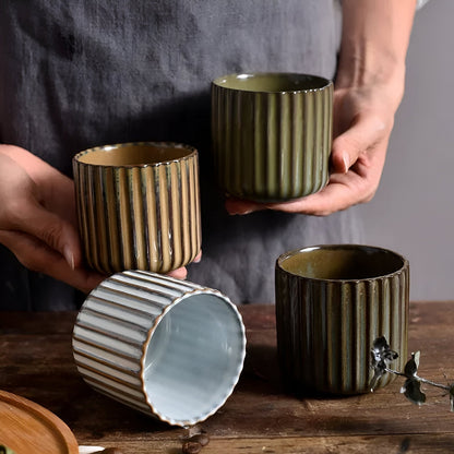 Japanischer Retro-Stil Keramiktasse aus Porzellan