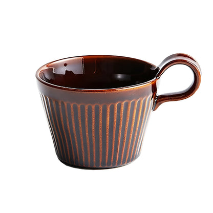 Japanischer Stil Keramiktasse für Cappuccino