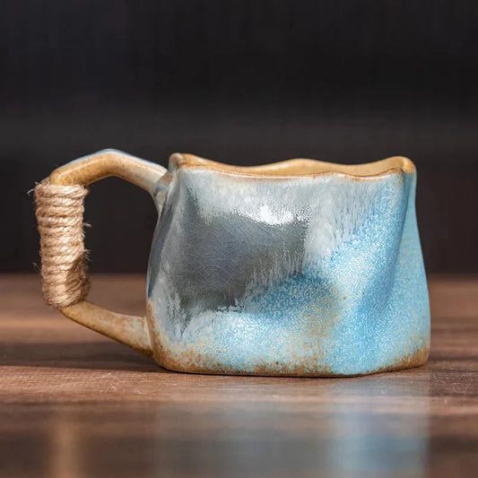 Japanischer Stil Unregelmäßige Kaffeetasse
