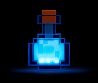 Minecraft Potion Lampe – Farbwechselnde LED-Nachtlicht mit Touch-Steuerung & USB wiederaufladbar