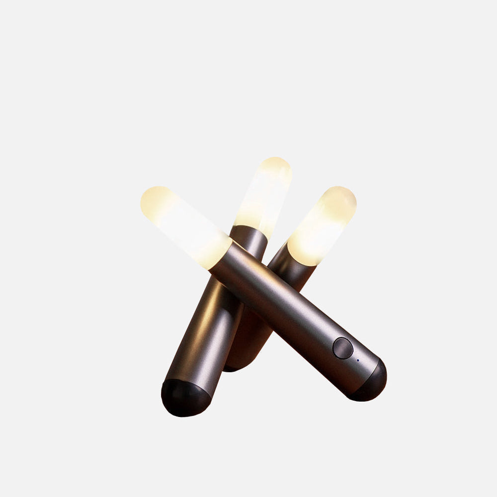 Garduru Stick LED Tischleuchte – Tragbare & Dimmbare Ambientelampe (Wiederaufladbar, IP65)