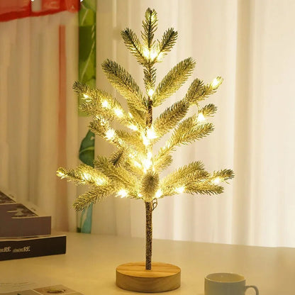 TwinklingTree™ Weihnachtsbaum Nachtlicht – 50cm LED Feiertagsdekoration