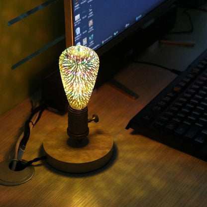 Garduru GRATIS | 3D-Feuerwerk dekorative LED-Lampe