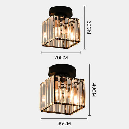 Glas Flush Deckenleuchte für Flur