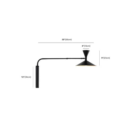 Schwenkarm-Wandleuchte Plug-in