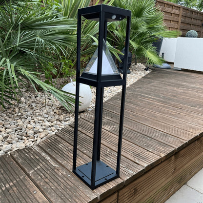 Solar LED Tischlampe mit Bewegungsmelder und 600 Lumen Beleuchtung