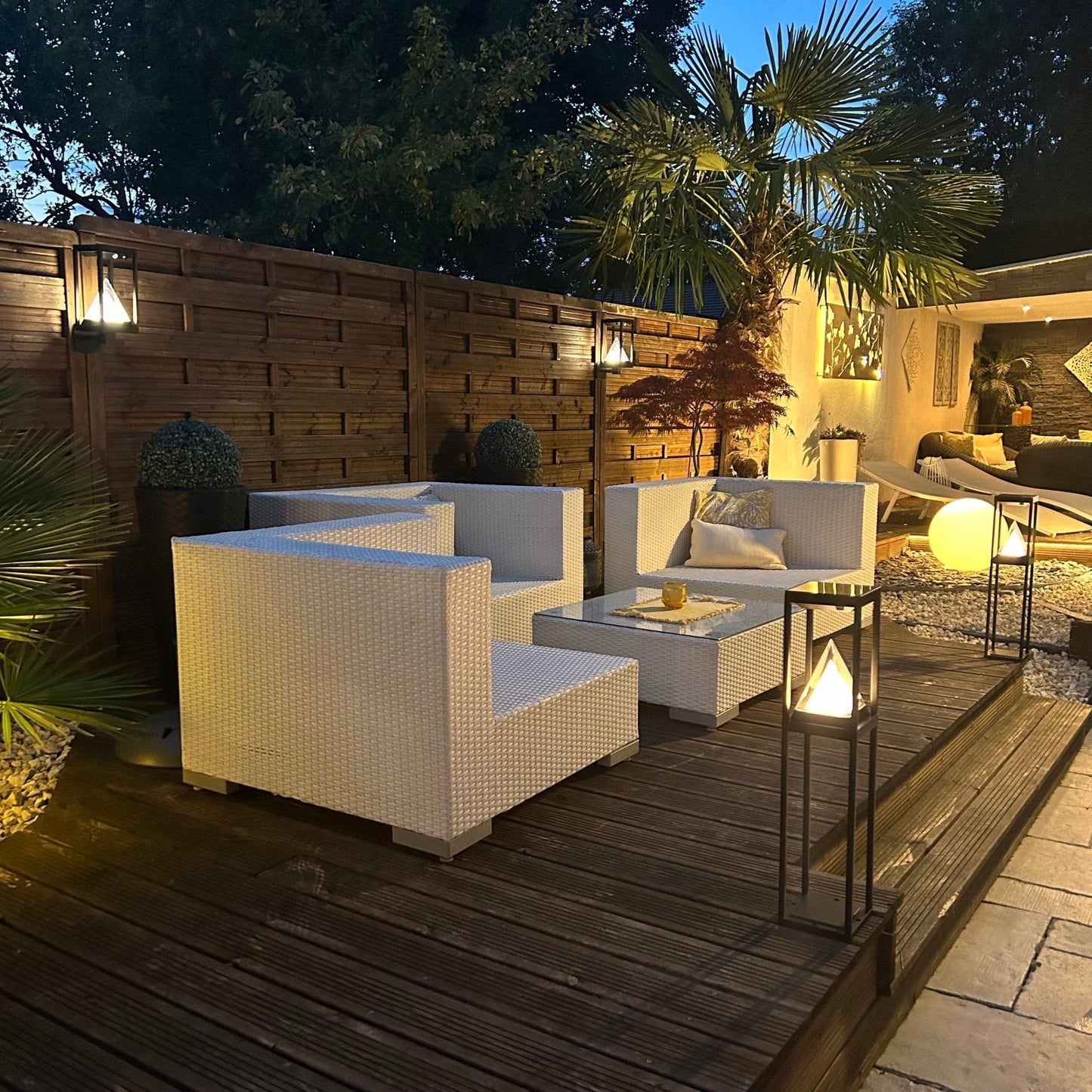 Solar LED Tischlampe mit Bewegungsmelder und 600 Lumen Beleuchtung