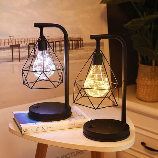 Drahtlose industrielle Nachttischlampe