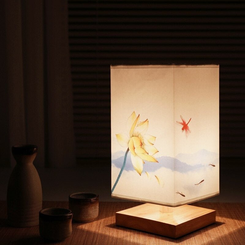 Japandi skandinavische Lampe