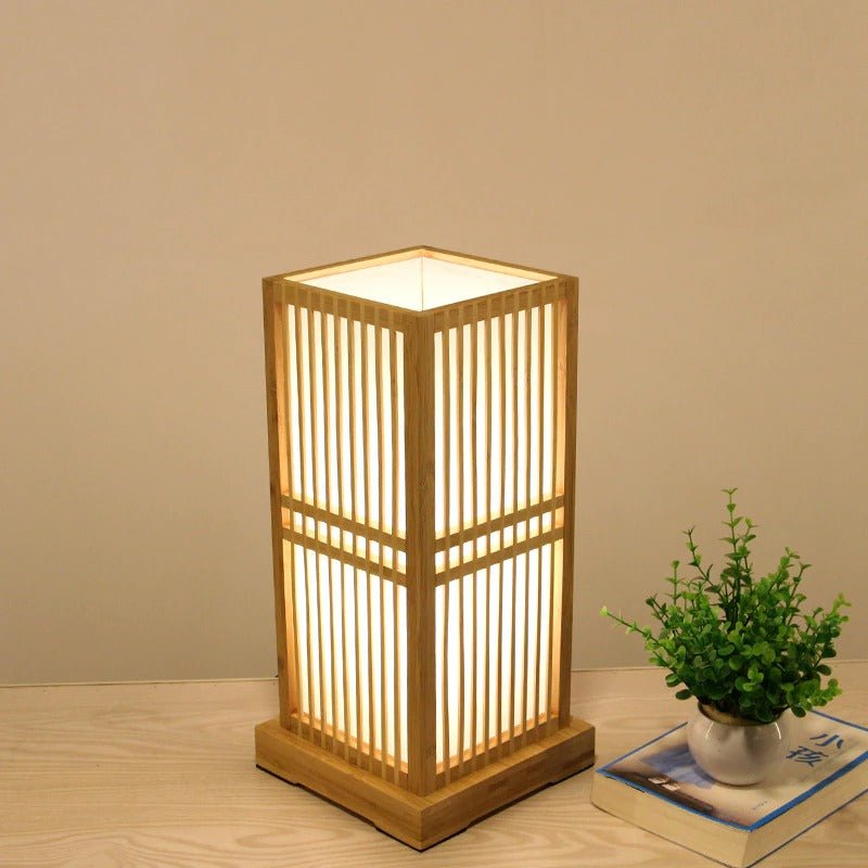 Japanische Tatami Nachttischlampe