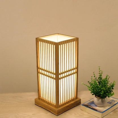 Japanische Tatami Nachttischlampe