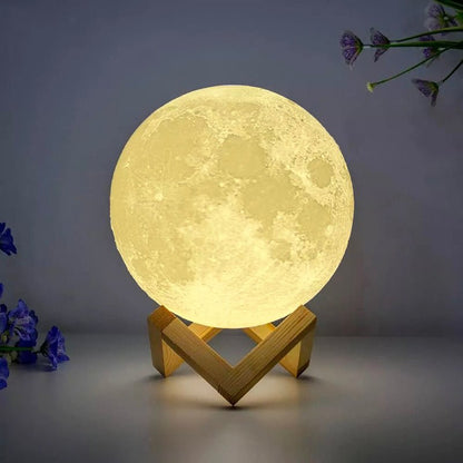 Moon Tischlampe für Wohnkultur - Elegantes Nachtlicht für Bürogebrauch