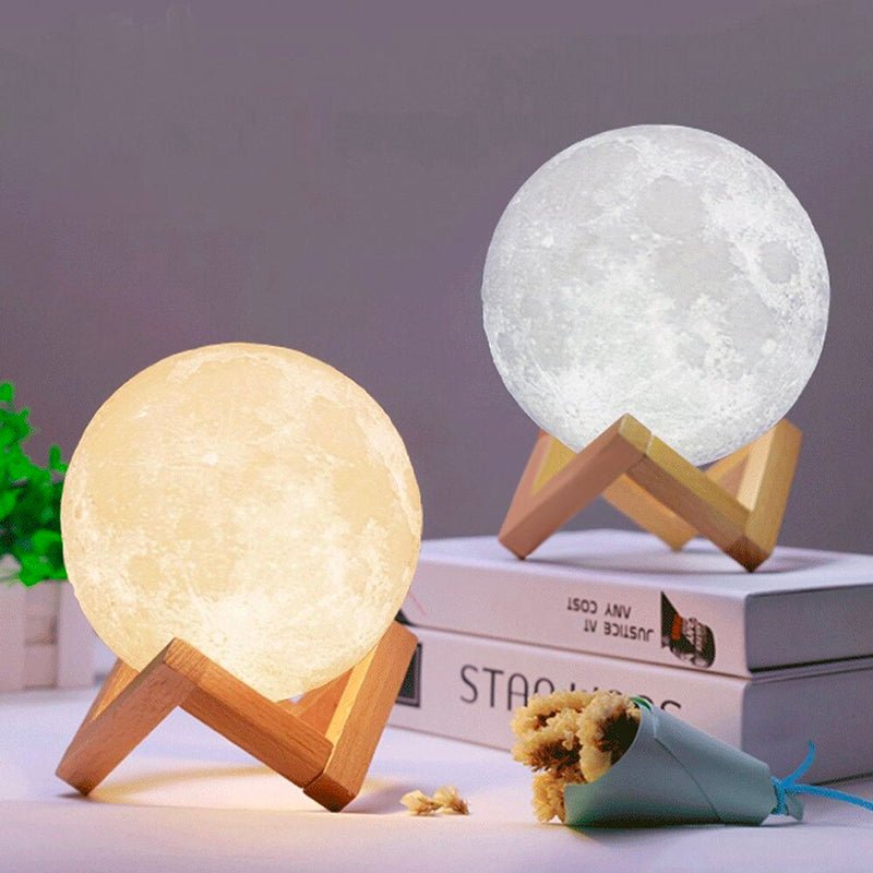 Moon Tischlampe für Wohnkultur - Elegantes Nachtlicht für Bürogebrauch