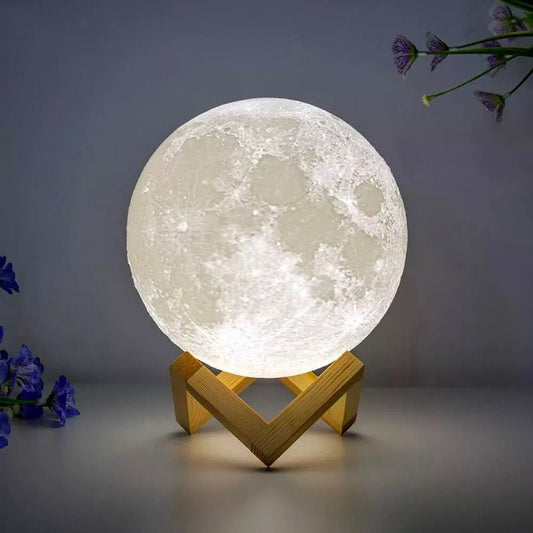 Moon Tischlampe für Wohnkultur - Elegantes Nachtlicht für Bürogebrauch