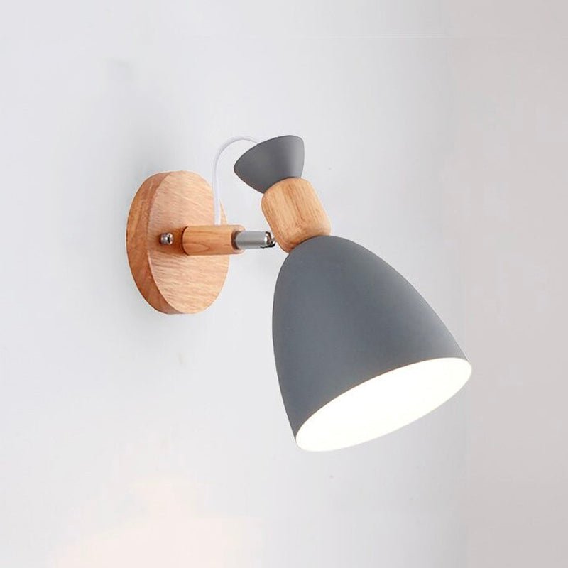 Wand-Nachtlampe Scandinavian Holz