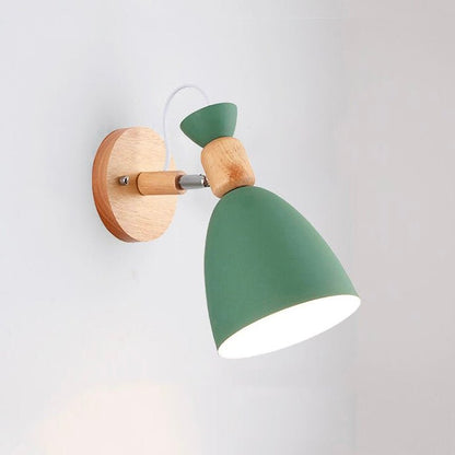 Wand-Nachtlampe Scandinavian Holz