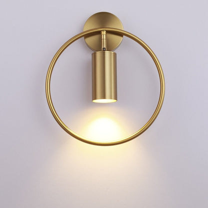 Wandlampe Nachttisch Kreis Design