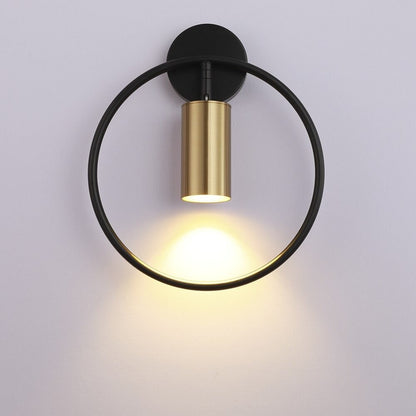 Wandlampe Nachttisch Kreis Design