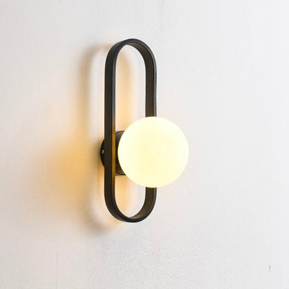 Wandlampe Design Kreisförmig